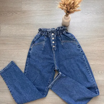 Jeans taille haute Mango 